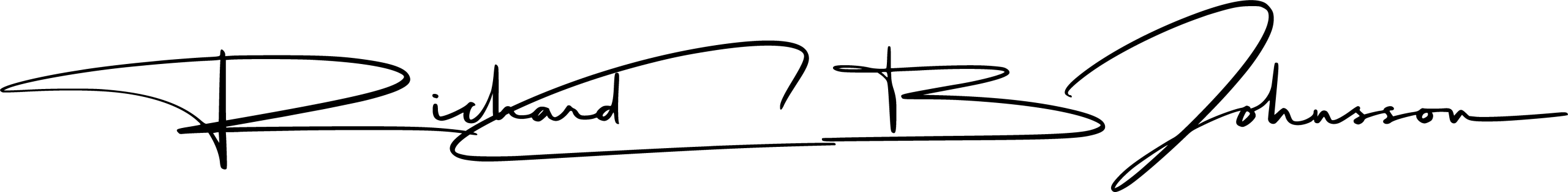 Richard's signature